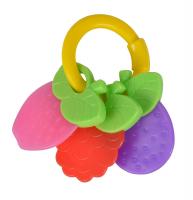 2v1 Hrkálka a hryzátko - kľúče/ovocie